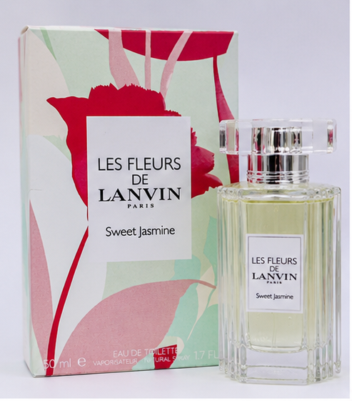 LES FLEURS DE LANVIN Paris 50ml- Sweet Jasmine – Image 2