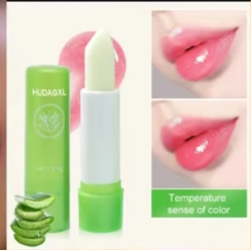 Gloss à Lèvres à Base Aloe - Balm apaisant HUDAOXL – Image 4