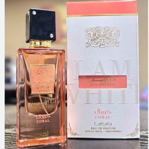 Ana abiyedh coral de LATTAFA -100ML